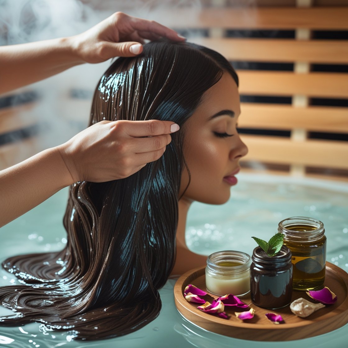 Hair Mask for Sauna: Deep Nourish & Repair