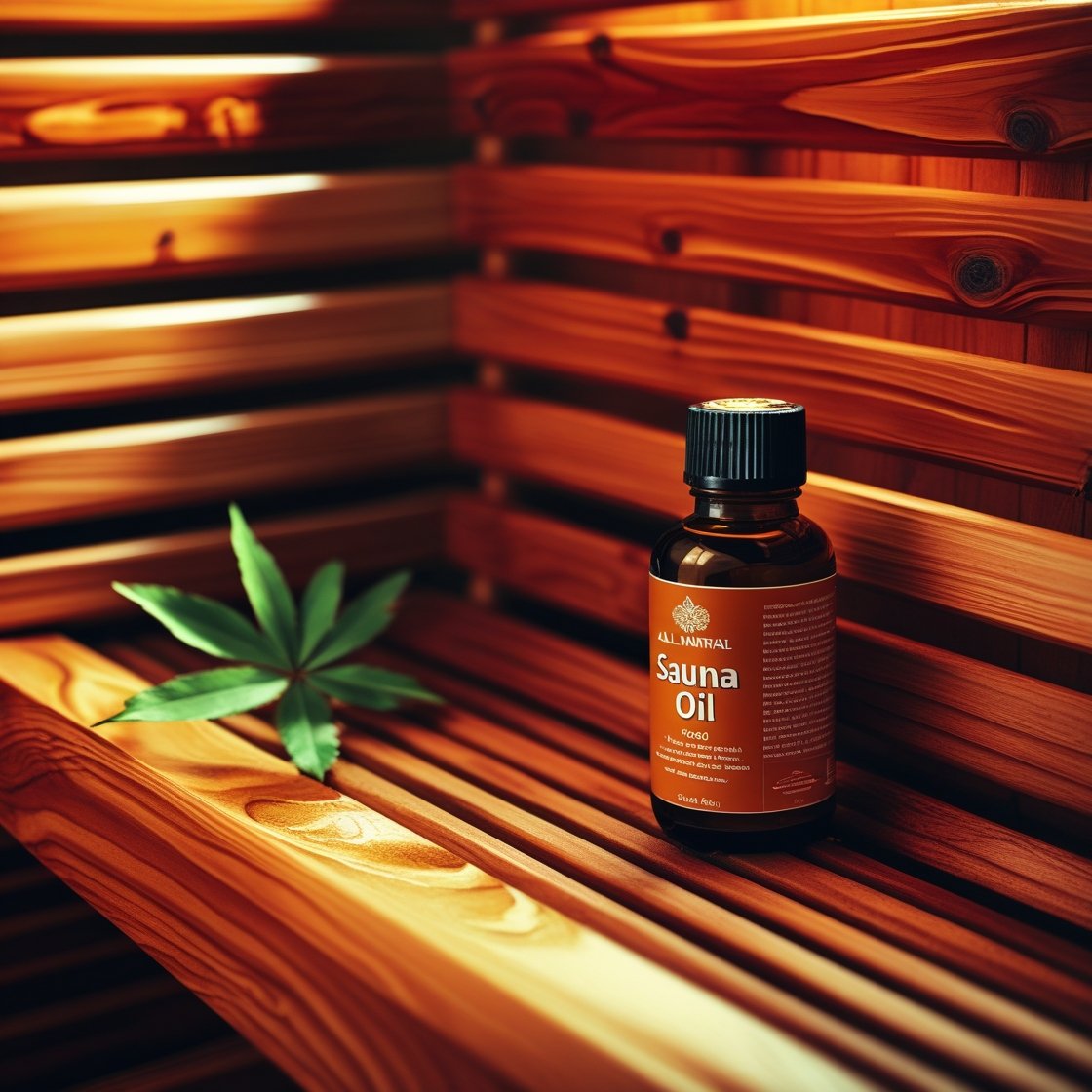 All Natural Sauna Wood Oil for Restoring and Protecting Saunas